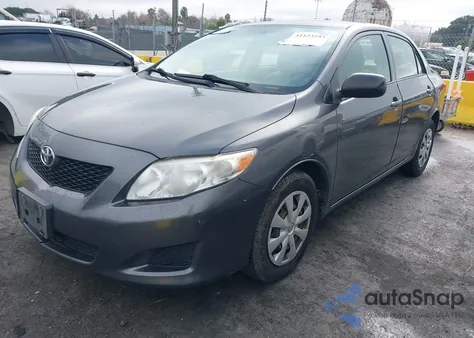 2010 Toyota Corolla Base from USA, damaged, VIN JTDBU4EE5AJ070971